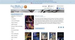 Desktop Screenshot of openbookpublishers.com